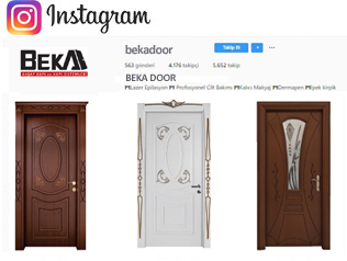 instagram Beka Door Ahşap Kapı ve Kapı Sistemleri Adana
